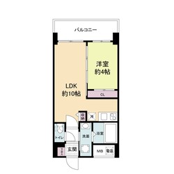 新大阪駅 徒歩10分 14階の物件間取画像